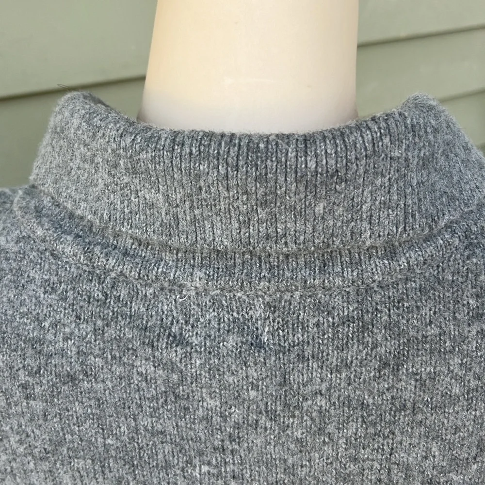 So very soft a new day gray collared five button top - Picture 7 of 13